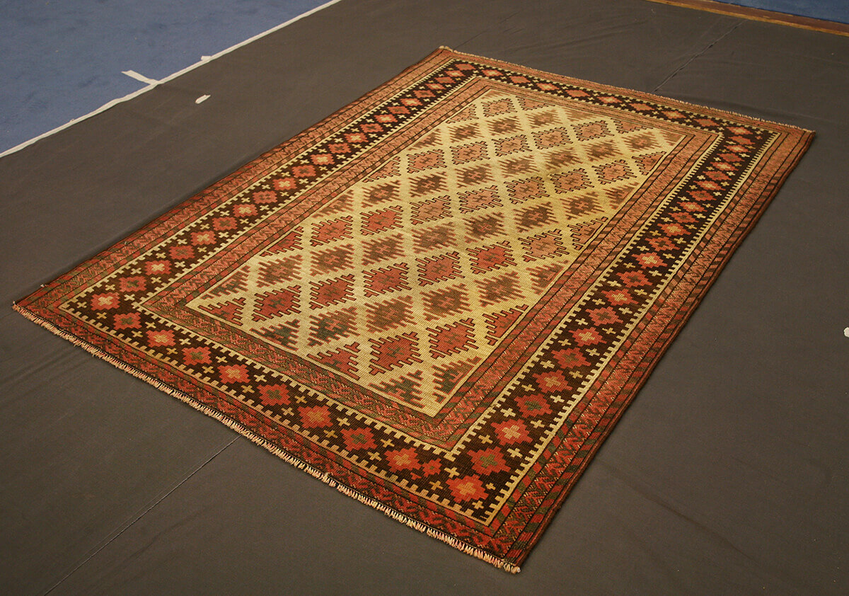 Antique Afghan Bashir Rug n°:79332034